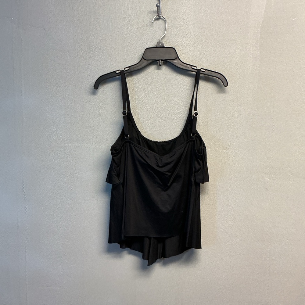 Liz Claiborne Black Garment size 8 top women’s 0107